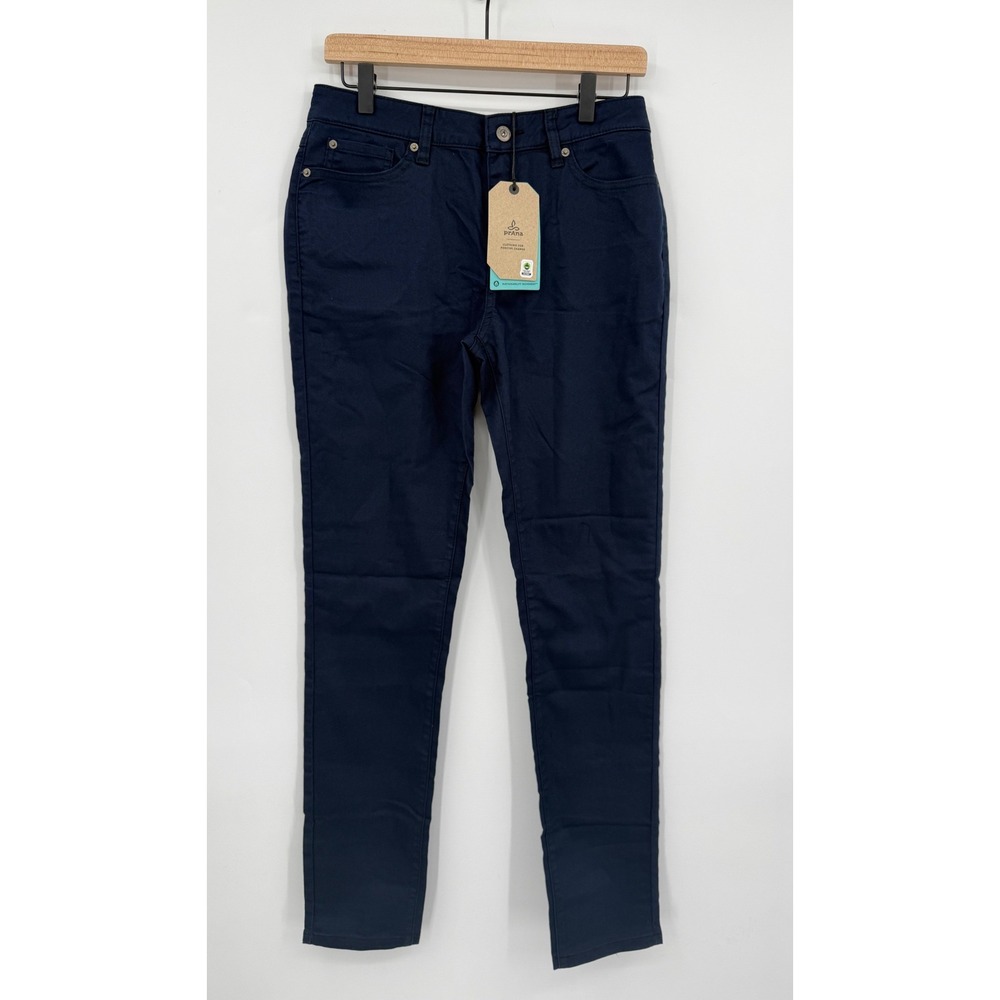 Prana Jeans 4 Blue Organic Cotton‎ Kayla High Rise Sustainable Denim Pants NEW